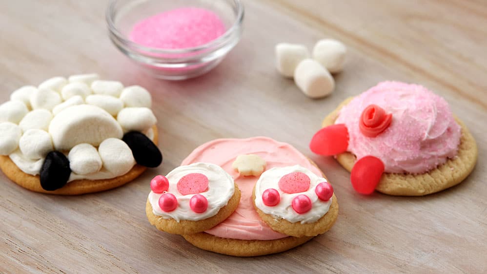 3 Adorable Easter Butt Cookies