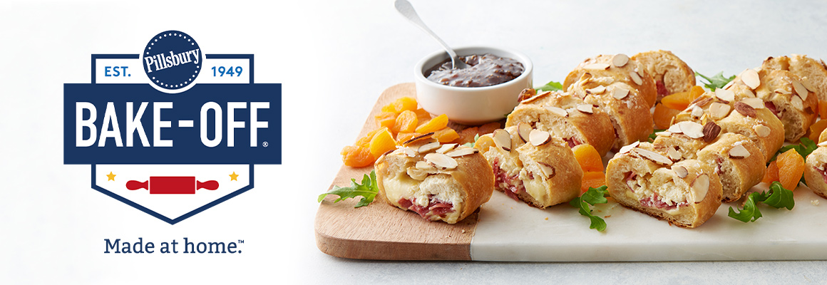 Pillsbury Bake-Off - Made at Home - Est 1949; Dublin Cheeseboard-Stuffed Appetizer Bread