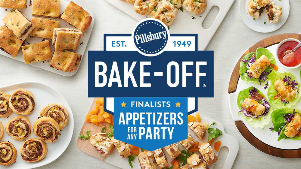 Pillsbury Bake-Off Contest Finalists Appetizers For Any Party