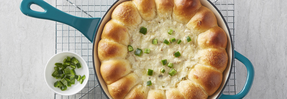 Creamy Chicken Jalapeño Skillet Dip