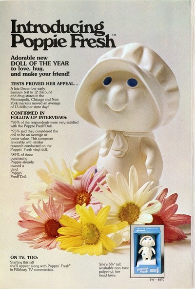 Pillsbury doughboy family dolls sales