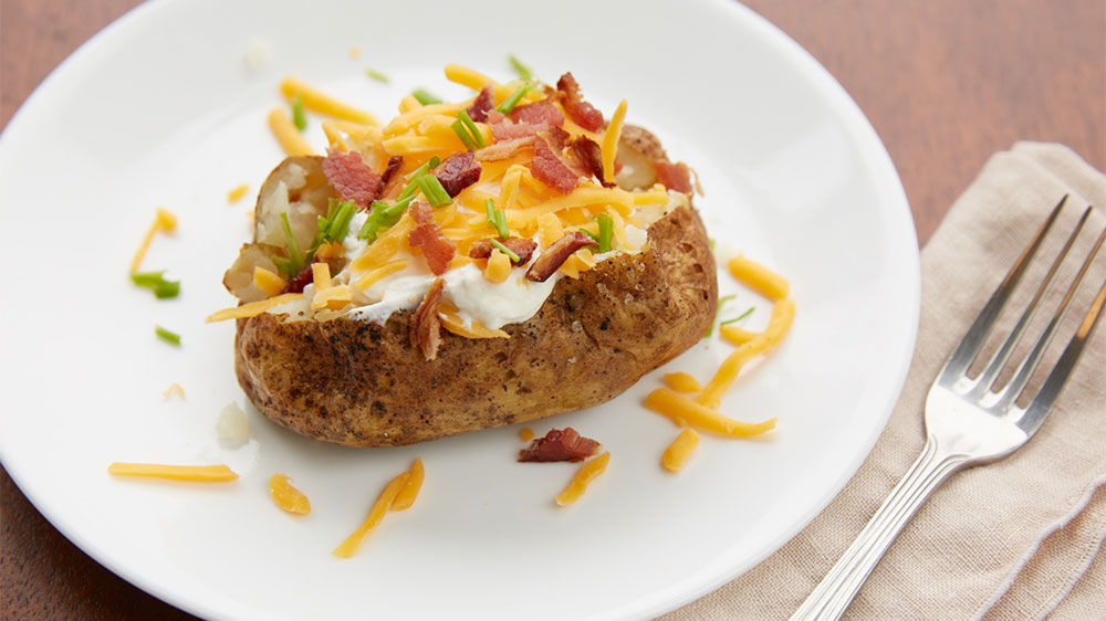 Loaded baked potato