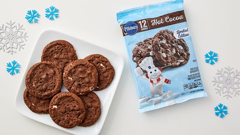 Pillsbury™ Ready to Bake! Limited Edition Hot Cocoa Cookies