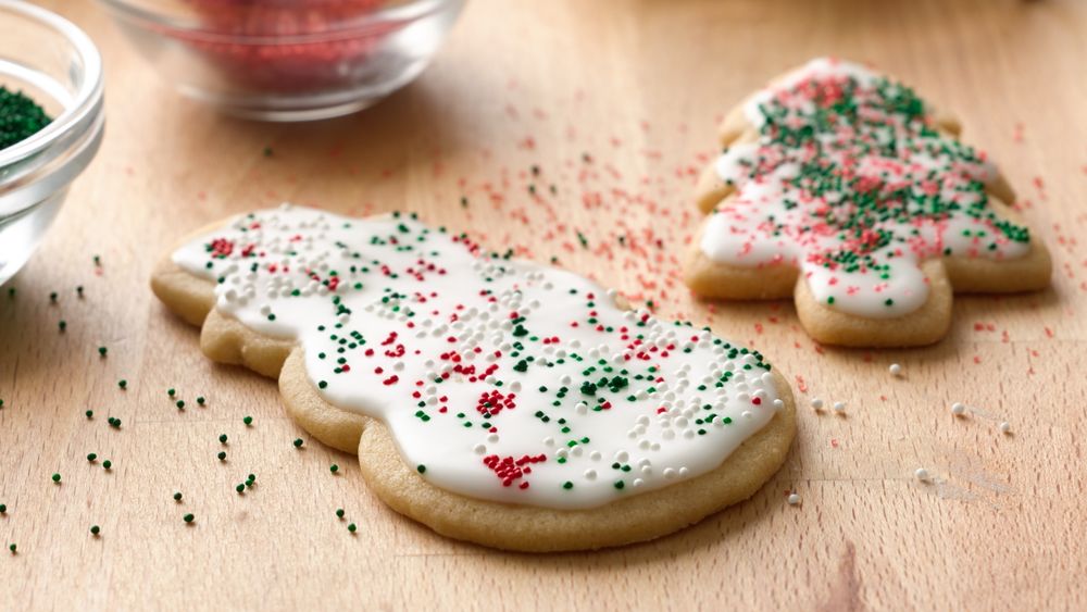 Basic Iced Holiday Sugar Cookies