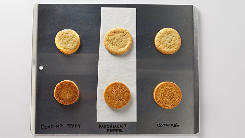 Baked cookies