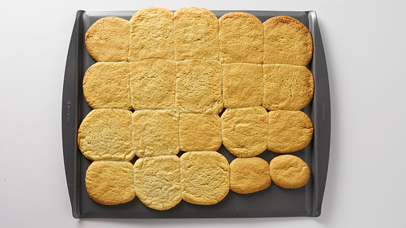 Baked cookies