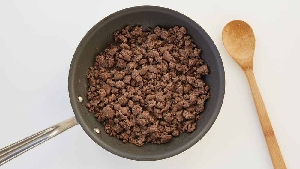 brown the ground beef