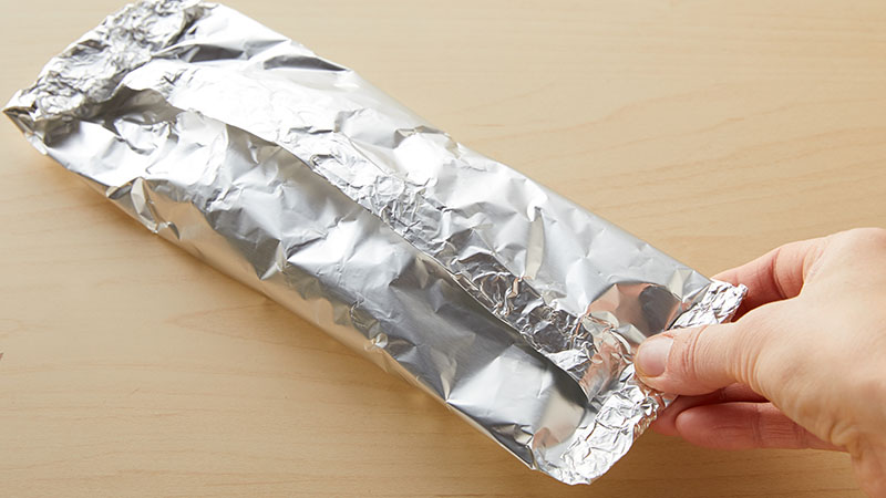 Folded foil pack