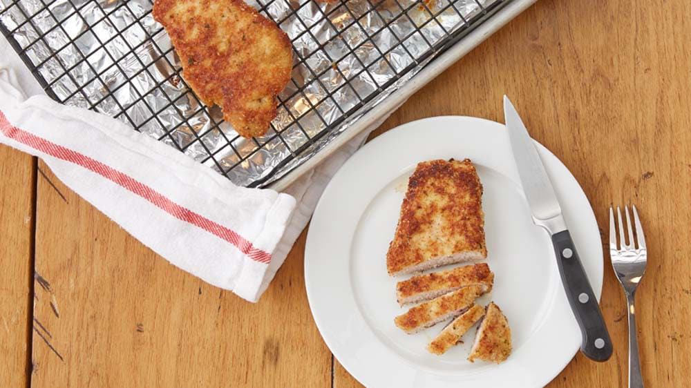 Parmesan-Crusted Pork Chops
