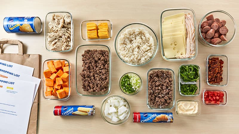 Laidback Meal Prep Series: 9 Easy Dinners (+ Grocery Lists!) to Make This  Month - Pillsbury.com