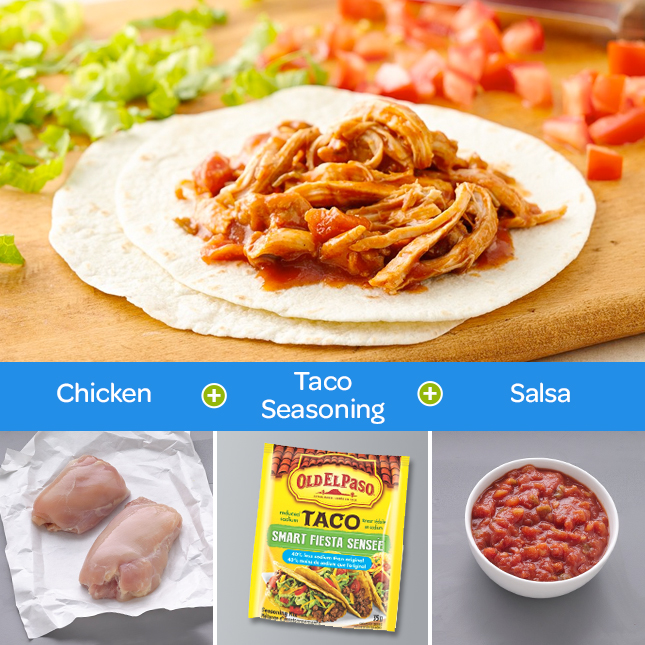 Slow-Cooker Shredded Mexican Chicken