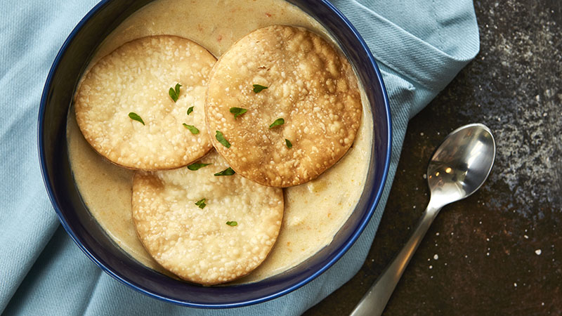 Progresso Chicken Pot Pie Soup, pie crust topper