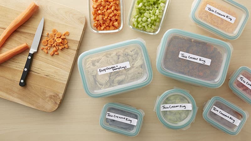 prep containers for meal prep