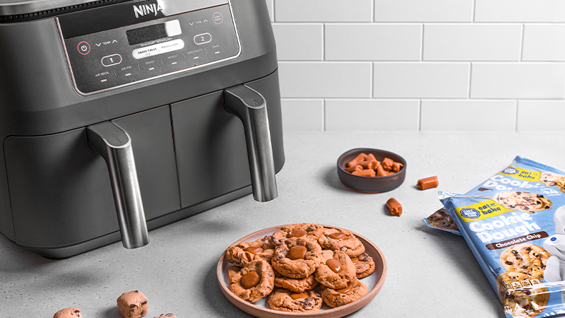 How to Bake Cookies in the Air Fryer - The Kitchen Prep Blog