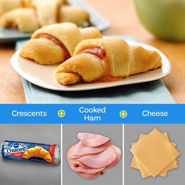 Pillsbury Crescent Rolls - 3 Different Recipes