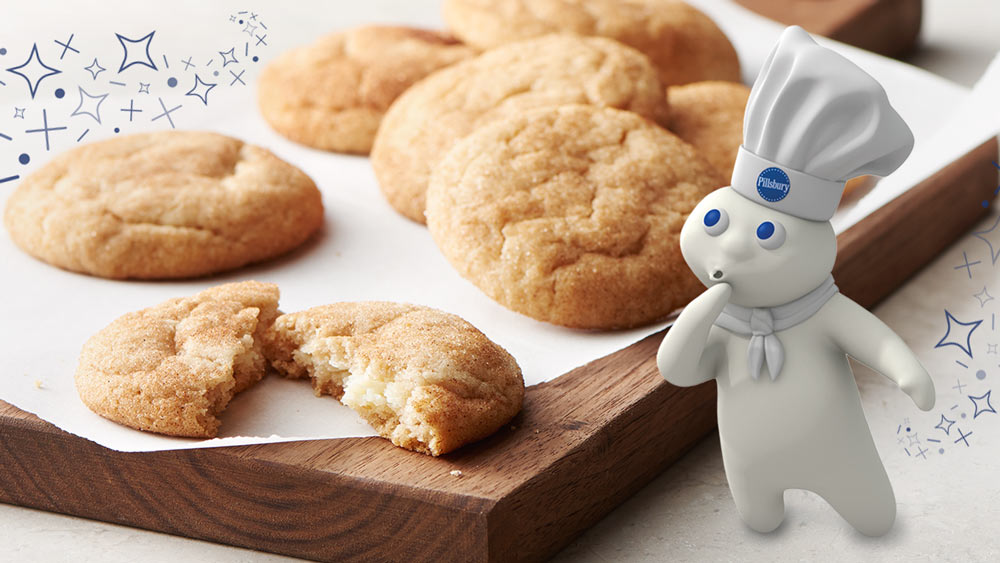 Easy Stuffed Snickerdoodles and the Pillsbury Doughboy