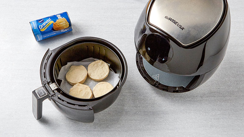 Biscuits in an air fryer