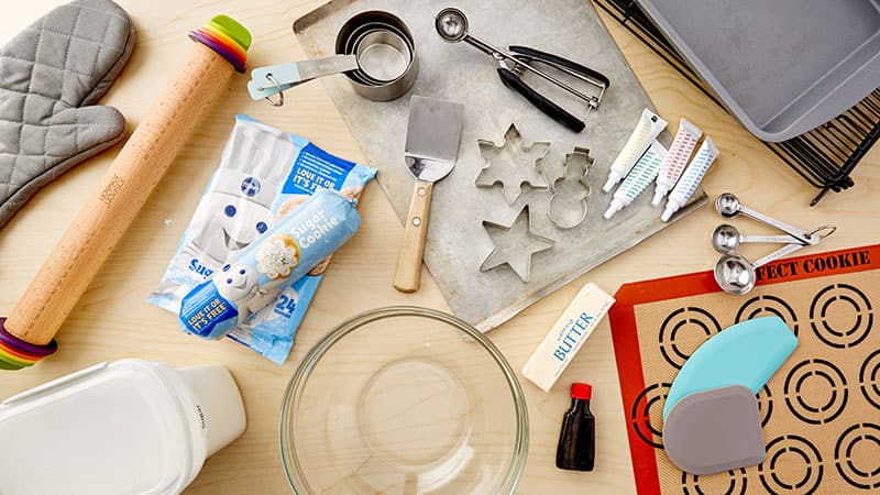 Holiday top baking pans