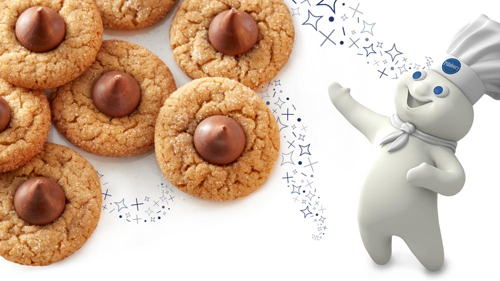 Peanut Butter Blossoms and the Pillsbury Doughboy