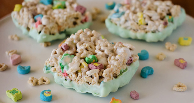 No-Bake Lucky Charms Treats