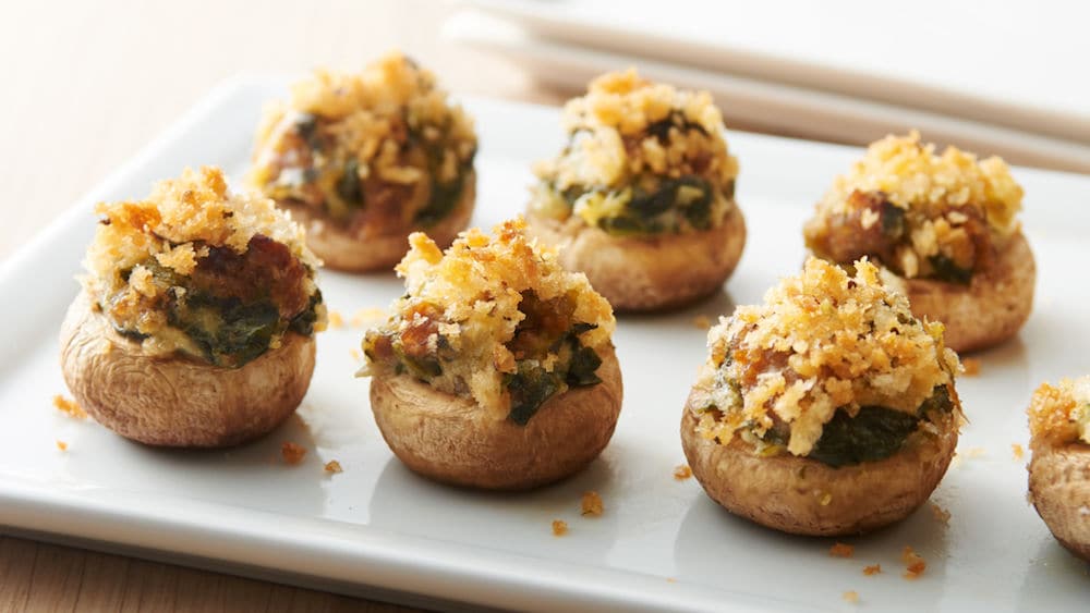 Easy Stuffed Mushrooms