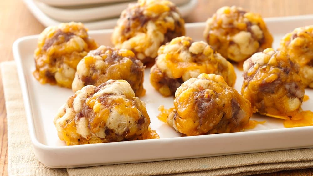 Sausage Crescent Cheese Balls