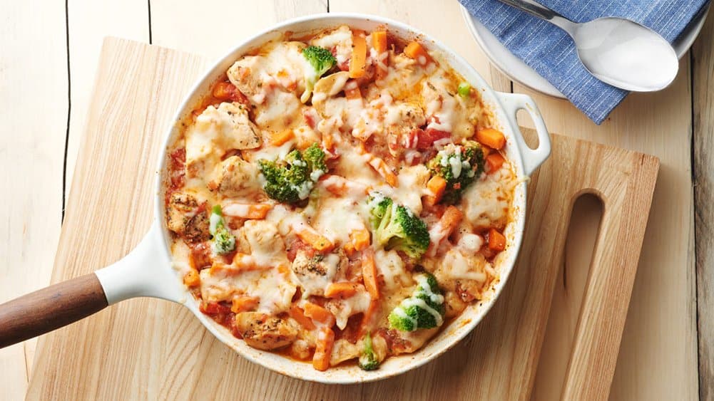 One Pot Chicken and Vegetable Skillet