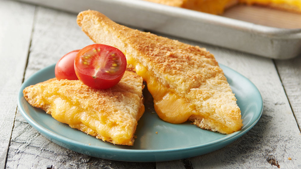 Sheet-Pan Crescent Grilled Cheese