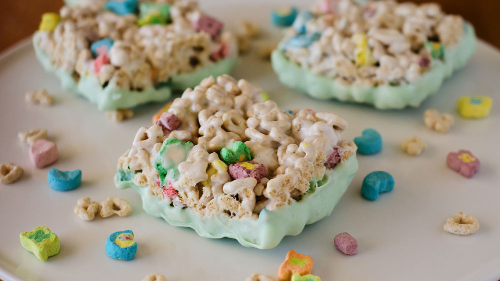 No-Bake Lucky Charms Treats