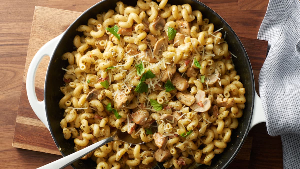 Pesto Cavatappi