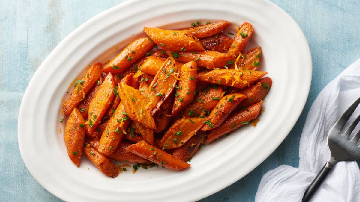 Cumin-Citrus Roasted Carrots