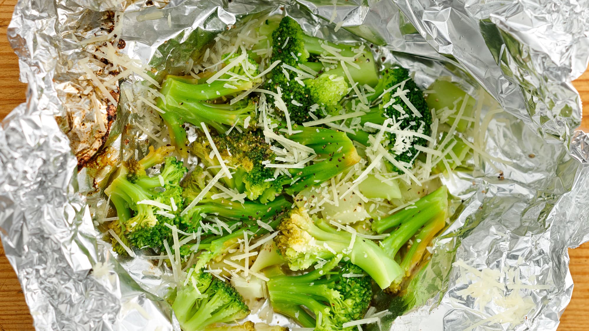 Lemon-Parmesan Broccoli Foil Packs Recipe | Pillsbury Lemon-Parmesan Broccoli Foil Packs Recipe | Pillsbury